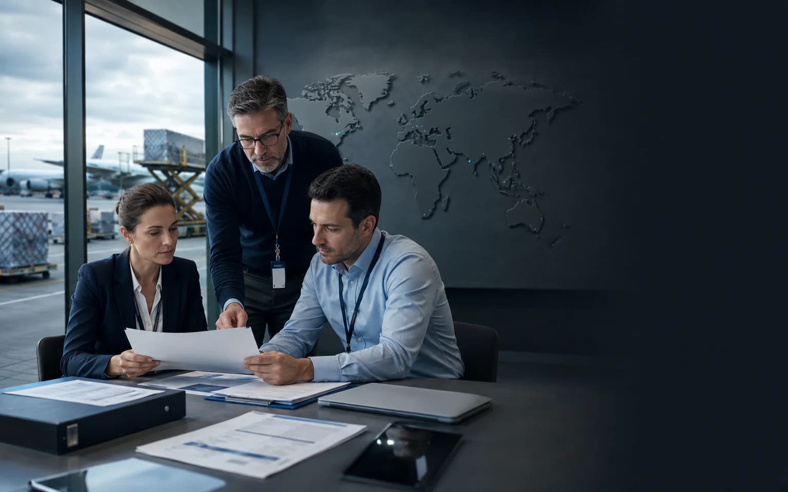 Compare the information available across supplier responses before an authorized user decides what to do next.